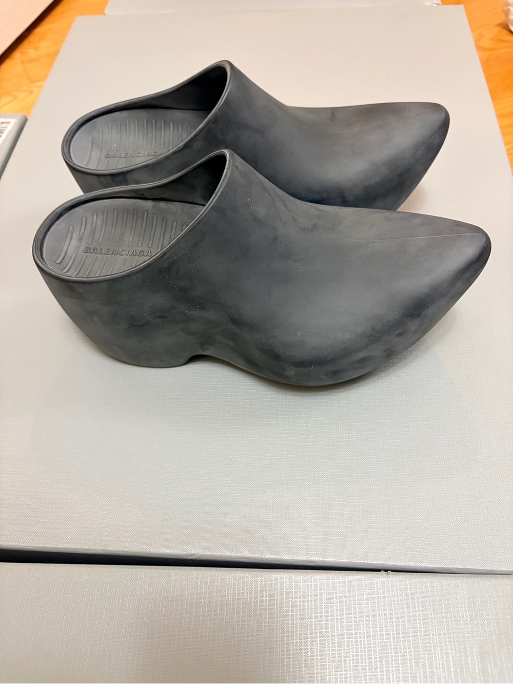 Authentic Balenciaga Technoclog Mules size 7